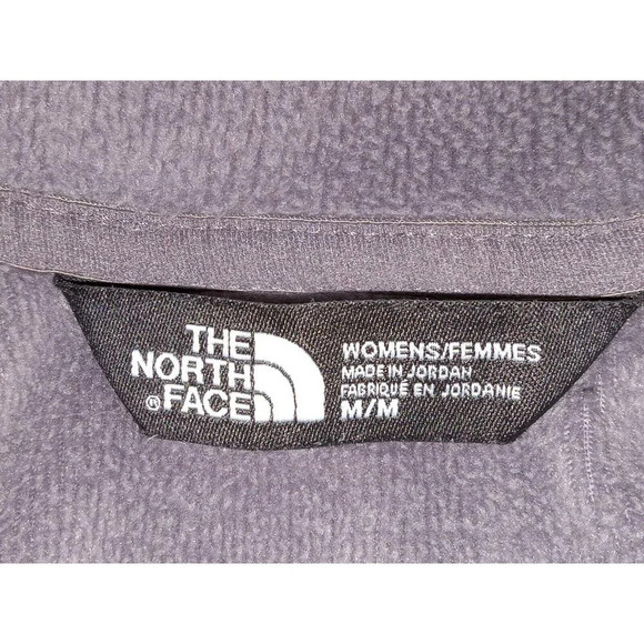 The North Face Womens Jacket Gray Fleece Full Zip Stretch Outdoor Size M - Picture 6 of 12